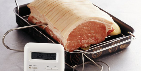 Centrumtemperatur og tilberedning gris